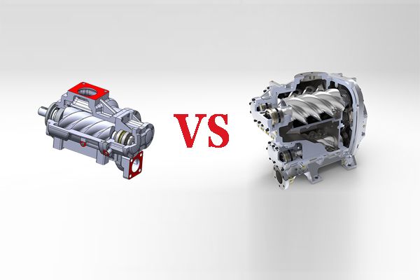 What is the difference between single-stage compression and double-stage compression screw air compressors?